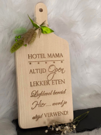 Houten snijplank HOTEL MAMA