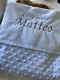 Dekentje LITTLE PRINCE MATTEO