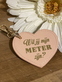 Sleutelhanger hartvormig