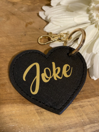 Sleutelhanger hartvormig