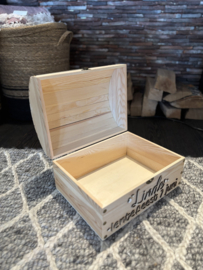 Houten koffer