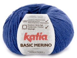 Basic Merino Col. 45  Blauw