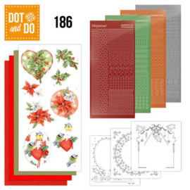 Dot & Do nr. 186 Red Holly Berries