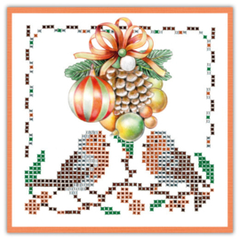 Sparkles Set 85 - Jeanine's Art - Salmon Christmas Baubles