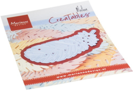 Creatables stencil Feather by Marleen LR0854