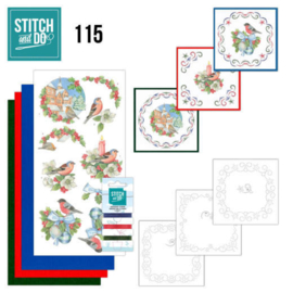 Stitch & Do nr. 115 Christmas Birds