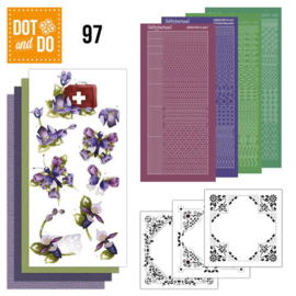 Dot & Do nr. 97 Purple Flowers