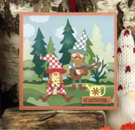 Dies - Great Gnomes - Great Gnome Couple YCD10351