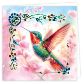 Hobbydots Cards 23 - Berries Beauties - Hummingbirds