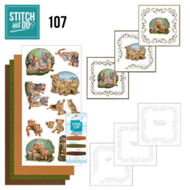 Stitch & Do nr. 107 Wild Animals