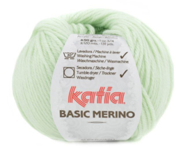 Basic Merino Col. 85  Zeer licht groen