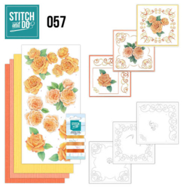 Stitch & Do nr. 57 Oranje rozen
