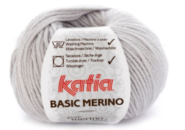 Basic Merino Col. 38   Zeer licht grijs