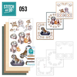 Stitch & Do nr. 53 Huisdieren