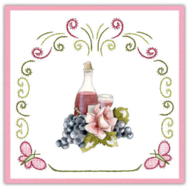 Stitch and Do 169 - Precious Marieke - Flowers and Fruits - Flowers and Grapes