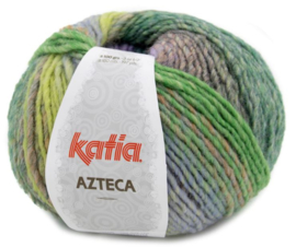 Azteca Col. 7874  Paars-Pistache-Groen-Oranje