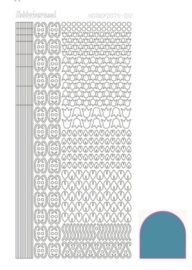 Dots nr. 12 Mirror Turquoise nr. STDM12D