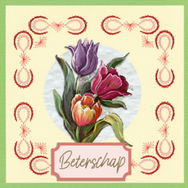 Stitch and Do on Colour 14 - Yvonne Creations - Graceful Flowers