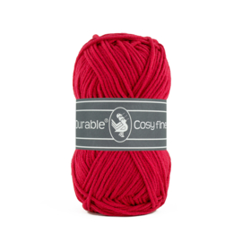 Durable Cosy Fine col. 317 Deep Red