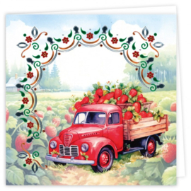 Hobbydots Cards 24 - Berries Beauties - Strawberries