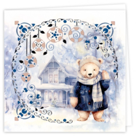 Hobbydots Cards 16 - Berries Beauties - Navy Winter