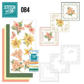 Stitch & Do nr. 84 Yellow Flowers