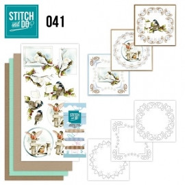 Stitch & Do nr. 41 Kerstvogeltjes