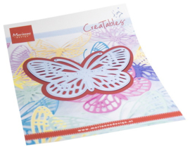 Creatables stencil Tiny's resting Butterfly