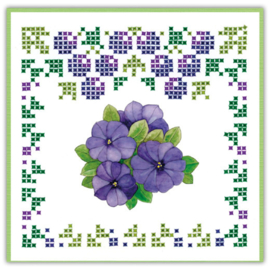 Sparkles Set 70 - Jeanine's Art - Purple Flowers