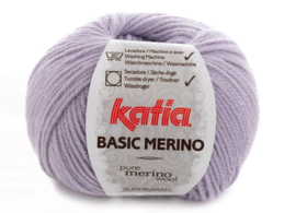 Basic Merino Col. 77   Licht lila