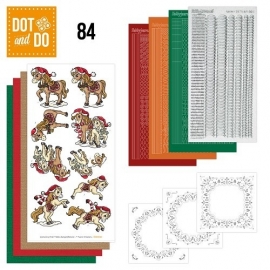 Dot & Do setje nr. 84 Kerstpaarden