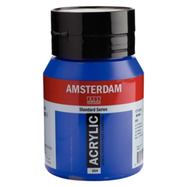 Standard Series acrylverf pot 500 ml Ultramarijn 504