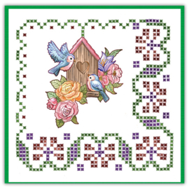 Sparkles Set 90 - Yvonne Creations - Birdhouse With Birds