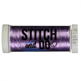 Stitch + Do garen kleur: Hobbydots Violet