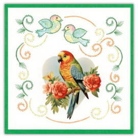 Stitch and Do 231 - Romantic Parakeet