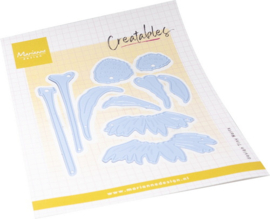 Creatables stencil Tiny's Coneflower LR0897