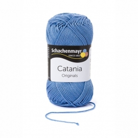 Catania katoen Wolken blauw 247