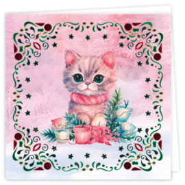Hobbydots Cards 27 - Berries Beauties - Pink Christmas