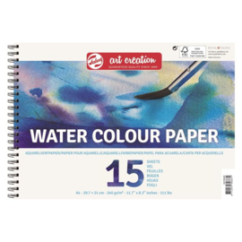 Talens Art Creation Aquarelverfpapier A4 250 g 15 Vellen