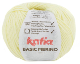 Basic Merino Col. 84  Pastelgeel