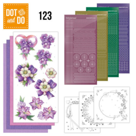 Dot & Do nr. 123 Purple Flowers