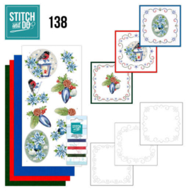 Stitch and Do 138 - Jeanine's Art - Christmas Flowers - Christmas Lantern