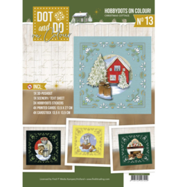 Dot and Do on Colour 13 - Jeanine's Art - Christmas Cottage