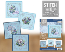 Stitch And Do On Colour 28 - Blooming Blue