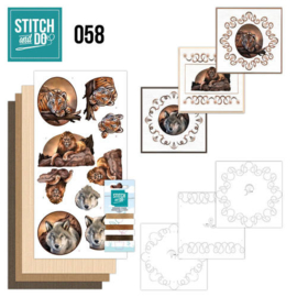 Stitch & Do nr. 58 Wild Animals