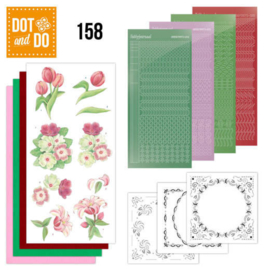 Dot & Do nr. 158 Red Flowers