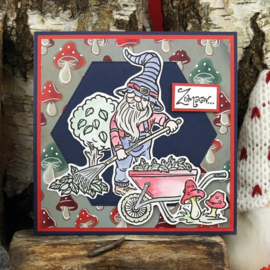 Clear Stamps - Great Gnomes - Gardening Gnome YCCS10082