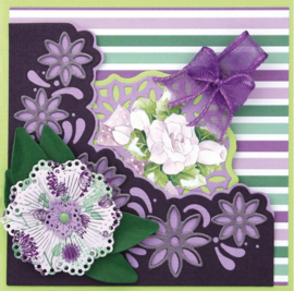3D Push out Sheet - Amethyst   SB10985