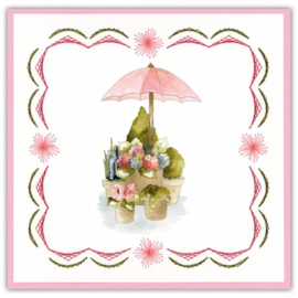 Stitch and Do 232 - Precious Marieke - Flowers in Pot