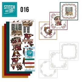 Stitch & Do nr. 16 Brocante Kerst